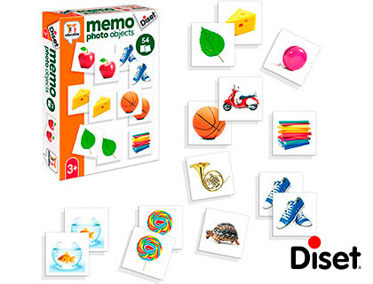 JOGO DISET DIDATICO MEMO PHOTO OBJETCS
