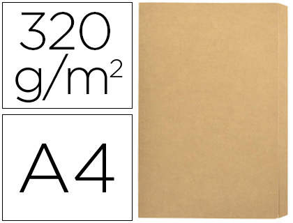 CLASSIFICADOR DE CARTOLINA GIO FOLIO POCKET BOLSA COM ABA INTENSO KRAFT BICOR 320G/M2
