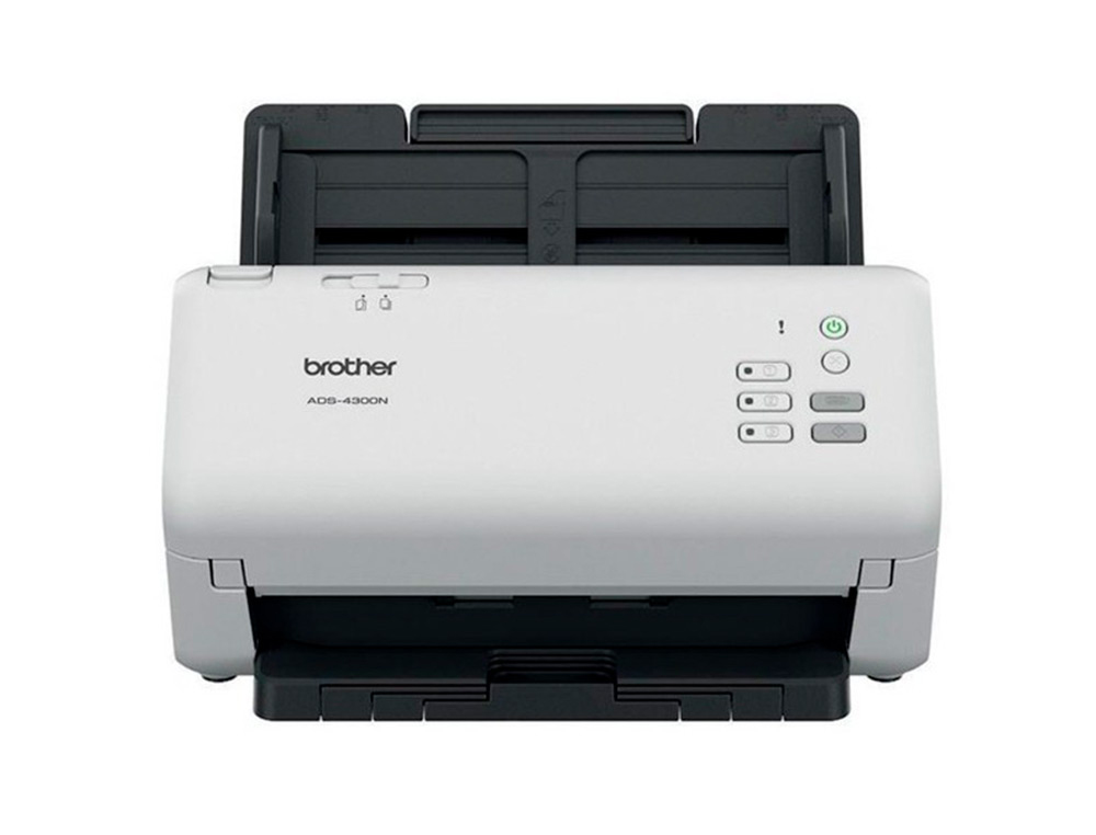 SCANNER BROTHER DE SECRETARIA ADS-4300N DUPLA FACE TAMANHO A4 RESOLUCAO 600 PPP VELOCIDADE 40 PPM USB 2.0