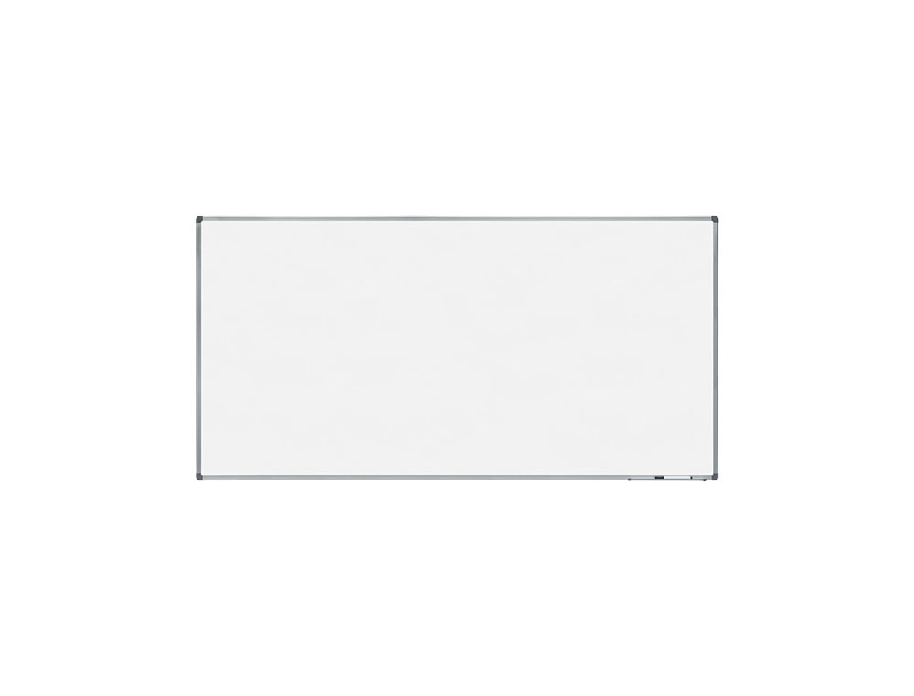 QUADRO BRANCO ROCADA LACADO MAGNETICO MOLDURA ALUMINIO COM CANTOS 100X200 CM