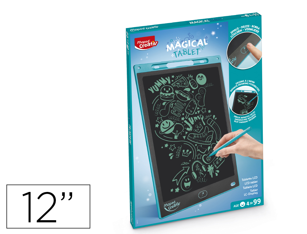 TABLET MAGICO MAPED CREATIV MAXI 12