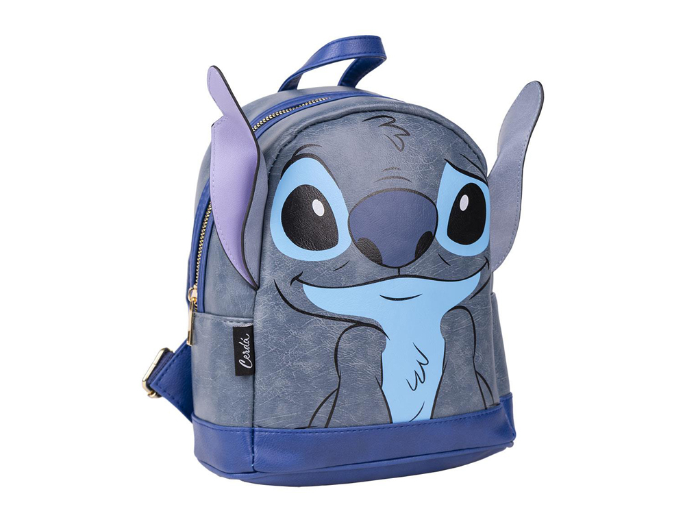 MOCHILA CASUAL CERDA MODA APLICACOES STITCH 195X240X110 MM