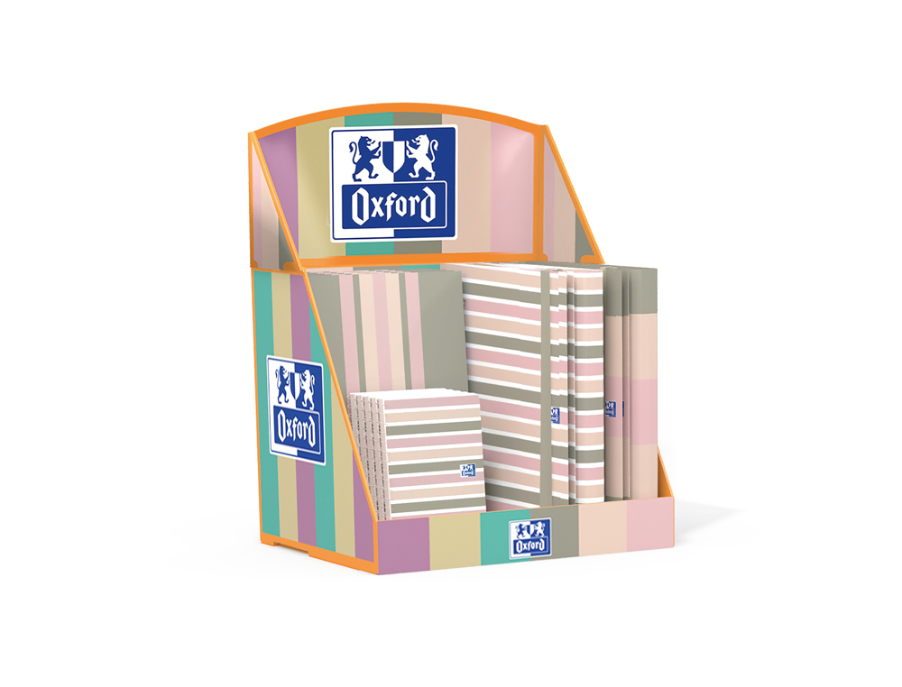 EXPOSITOR SOBREMESA OXFORD RTS EBOOK A4 / EBOOK A5 /EBINDER A4 14 UNIDADES SURTIDAS