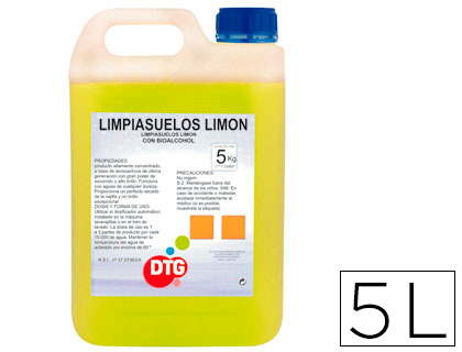 LIMPA CHAO LIMAO GARRAFA DE 5 LITROS