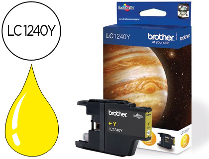 TINTEIRO BROTHER LC-1240E AMARELO -600PAG MFC-J6510DW MFC-J6710DW MFC-J6910DW
