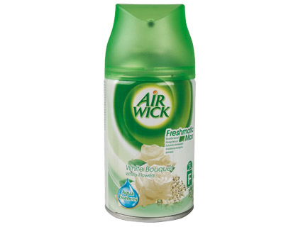 AMBIENTADOR AIR WICK WHITE FLOWERS RECARGA DE 250 ML PARA APARELHO AIR WICK FRESHMATIK