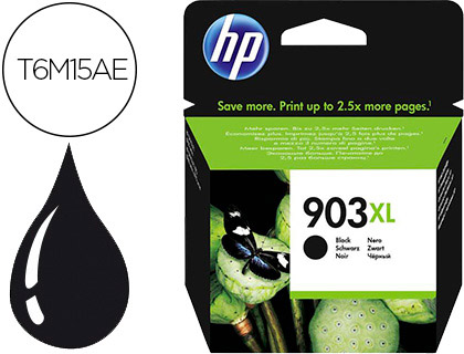 TINTEIRO HP 903 XL OFFICEJET 6960 / 6970 PRETO 825 PAGINAS