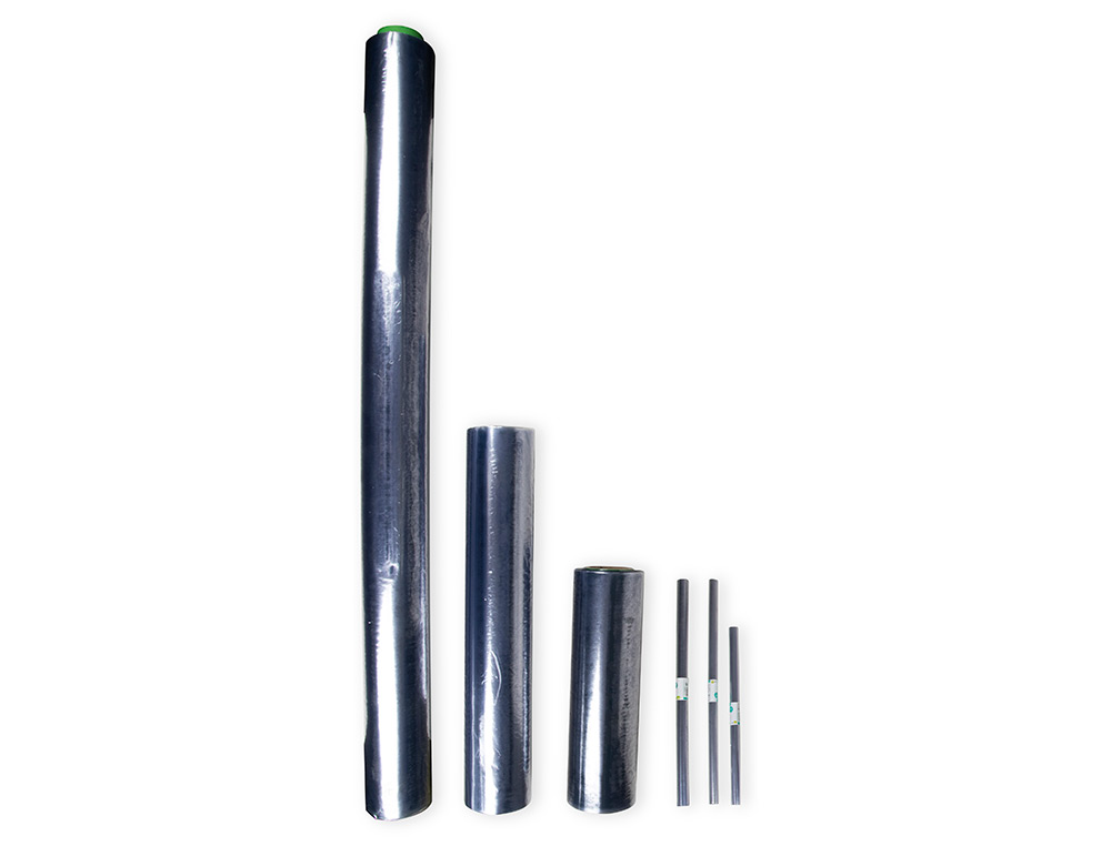 ROLO PLASTICO FORRA LIVROS, 0,45 MT X 100 MT. 70 MICRONS