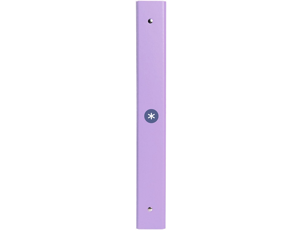 PASTA ANTARTIK DIN A4 FORRADA 4 ANEIS 25 MM REDONDOS COR LILAS