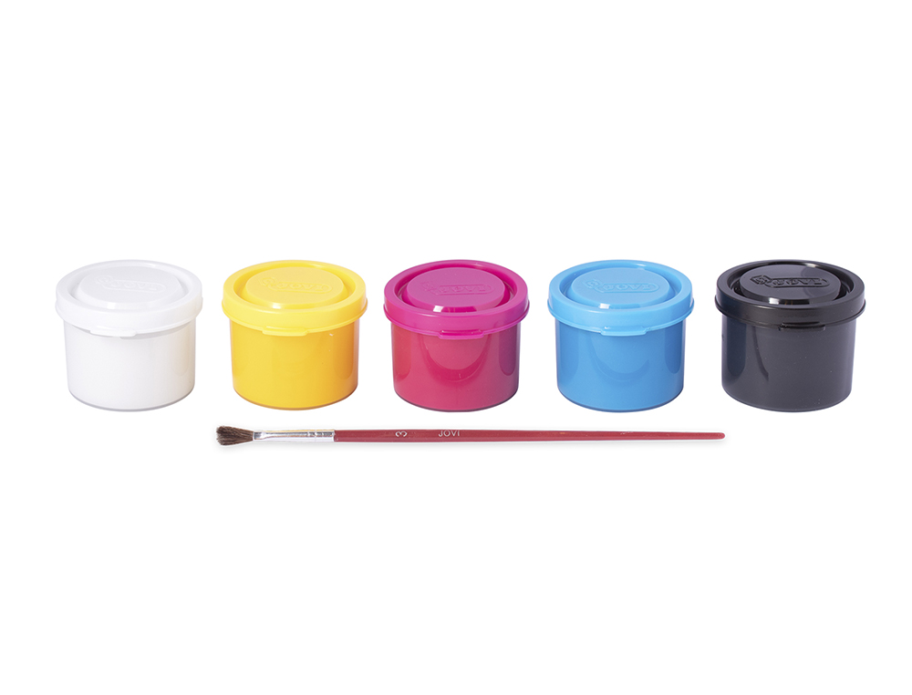 ESTOJO JOVI DE GUACHE - 5 BOIOES DE 40 ML