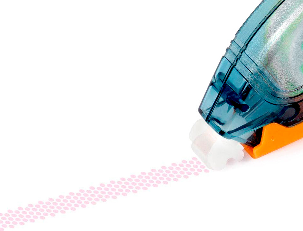 COLA Q-CONNECT ROLLER COMPACTO PERMANENTE 6,5 MM DE LARGURA X 8,5 MT - UNIDADE