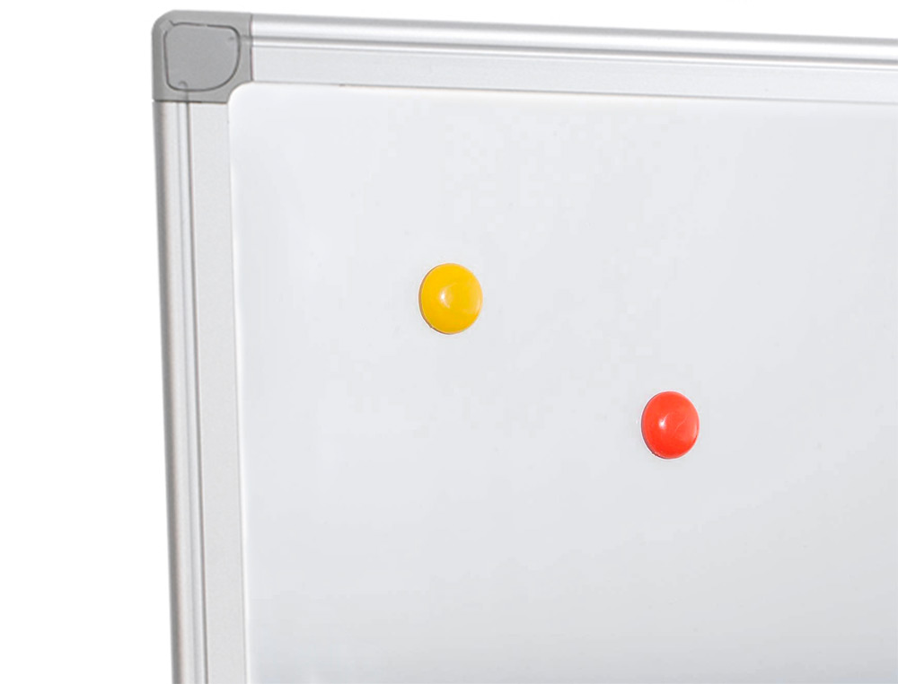 QUADRO BRANCO Q-CONNECT LACADO MAGNETICO MOLDURA EM ALUMINIO 60X45 CM