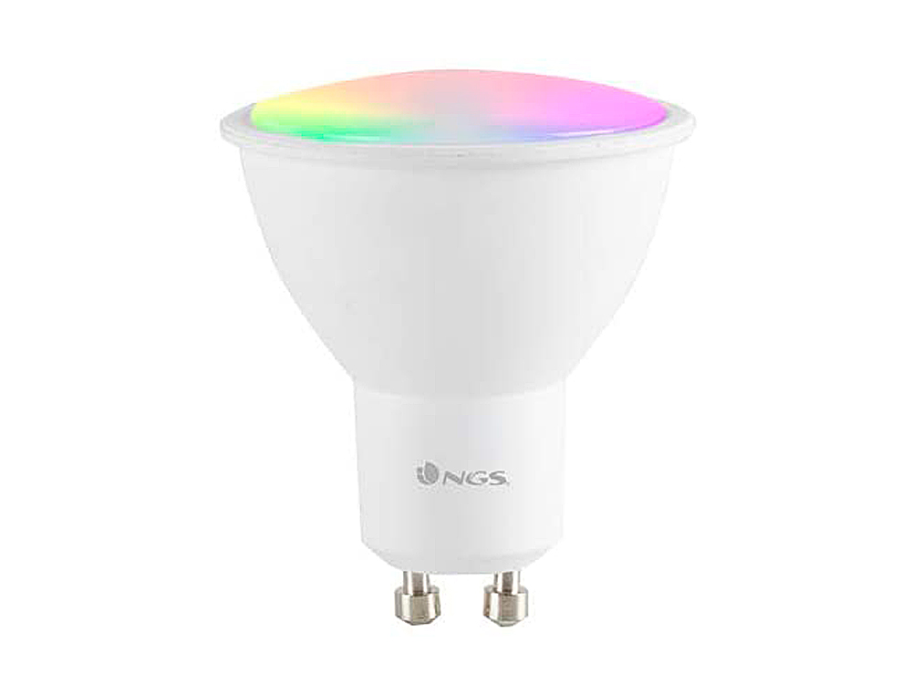 LAMPADA NGS BULB WIFI LED GLEAM 510C HALOGENA CORES 5W 460 LUMENS BASE GU10 REGULAVEL EM INTESIDADE