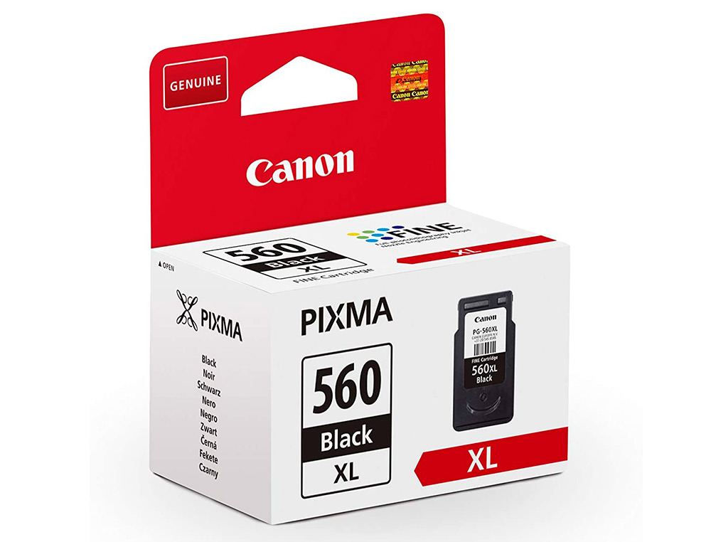 TINTEIRO CANON 560 XL PIXMA TS5350 / TS5351 / TS5352 / TS5353 PRETO 4000 PAGINAS