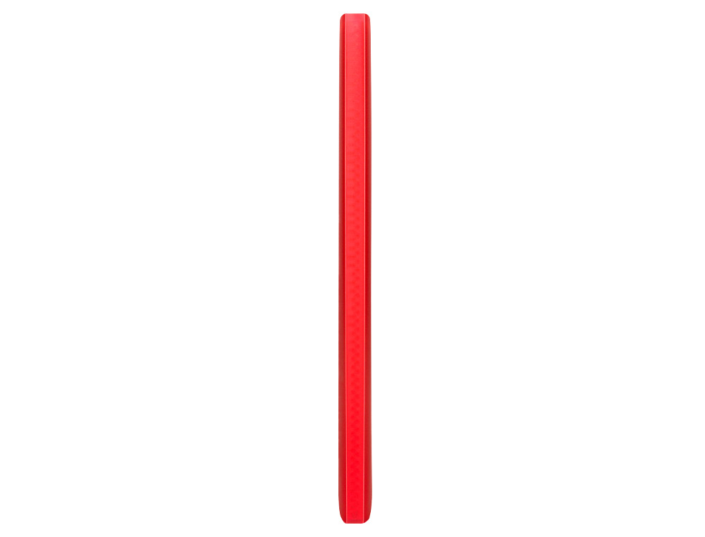 CAPA CATALOGO LIDERPAPEL 80 BOLSAS POLIPROPILENO DIN A4 VERMELHO TRANSLUCIDO