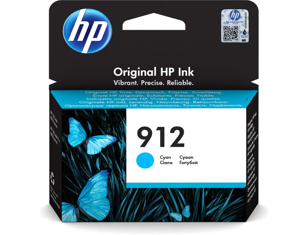 TINTEIRO HP 912 OFFICEJET 8010 / 8020 / 8035 CIAN 315 PAG