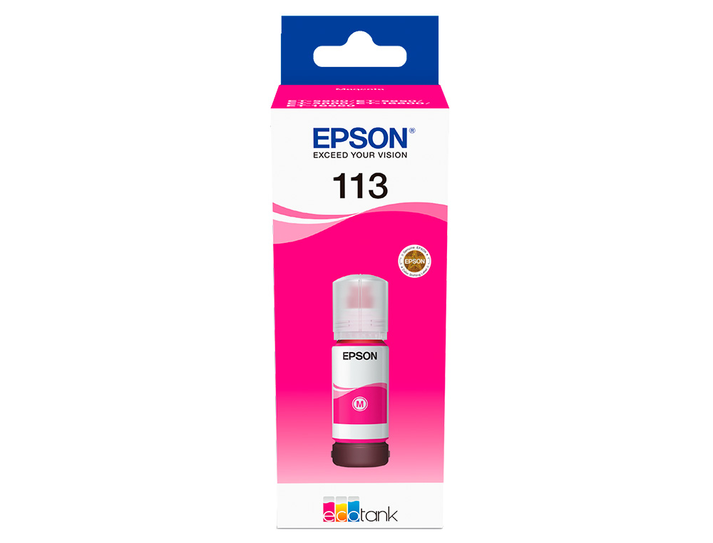TINTEIRO EPSON ECOTANK 113 SERIES MAGENTA