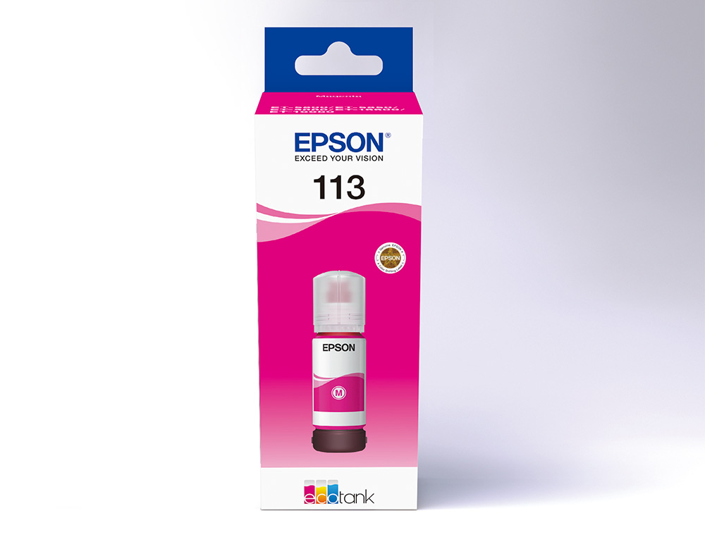 TINTEIRO EPSON ECOTANK 113 SERIES MAGENTA