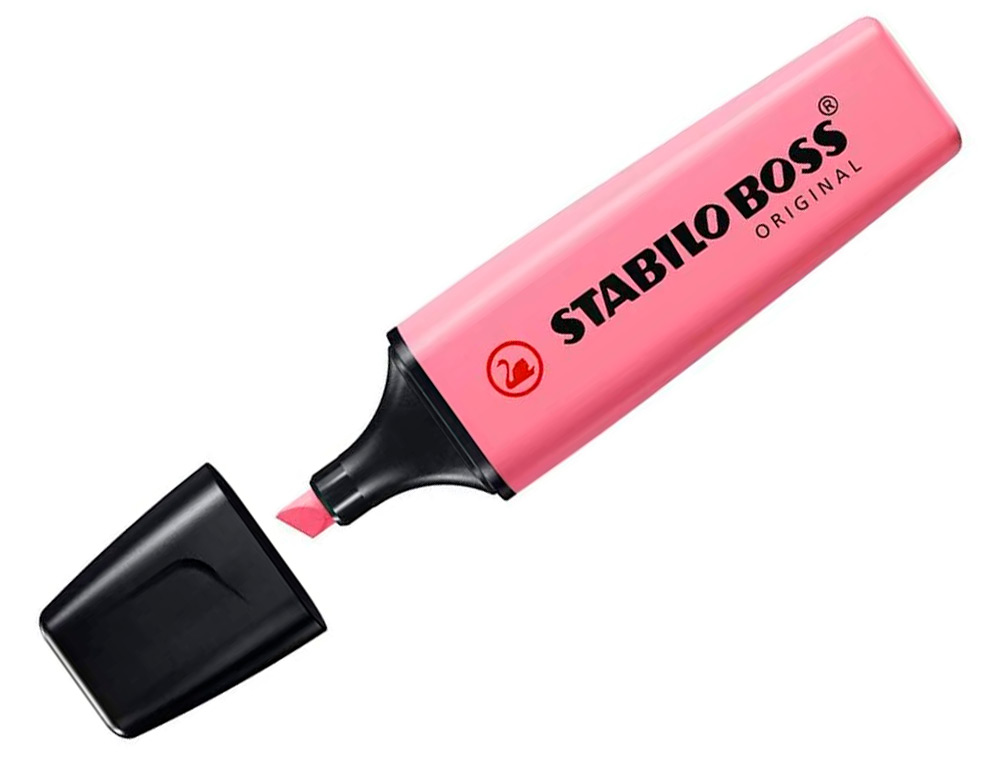 MARCADOR FLUORESCENTE STABILO BOSS 70 PASTEL FUCSIA GELADO
