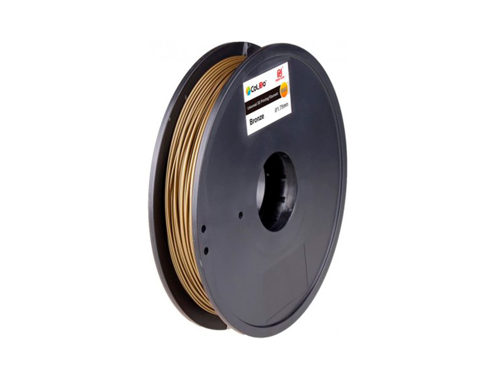 FILAMENTO 3D COLIDO PLA 1,75 MM 0,5 KG BRONZE