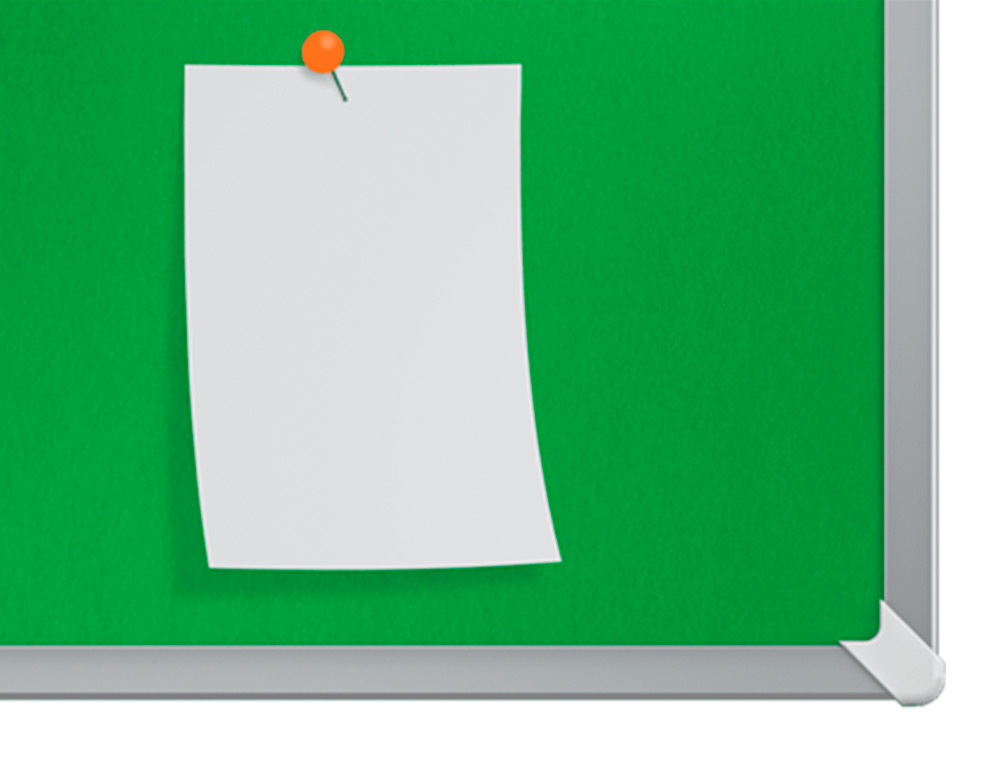QUADRO DE AVISOS NOBO IMPRESSION PRO FELTRO VERDE FORMATO PANORAMICO 70