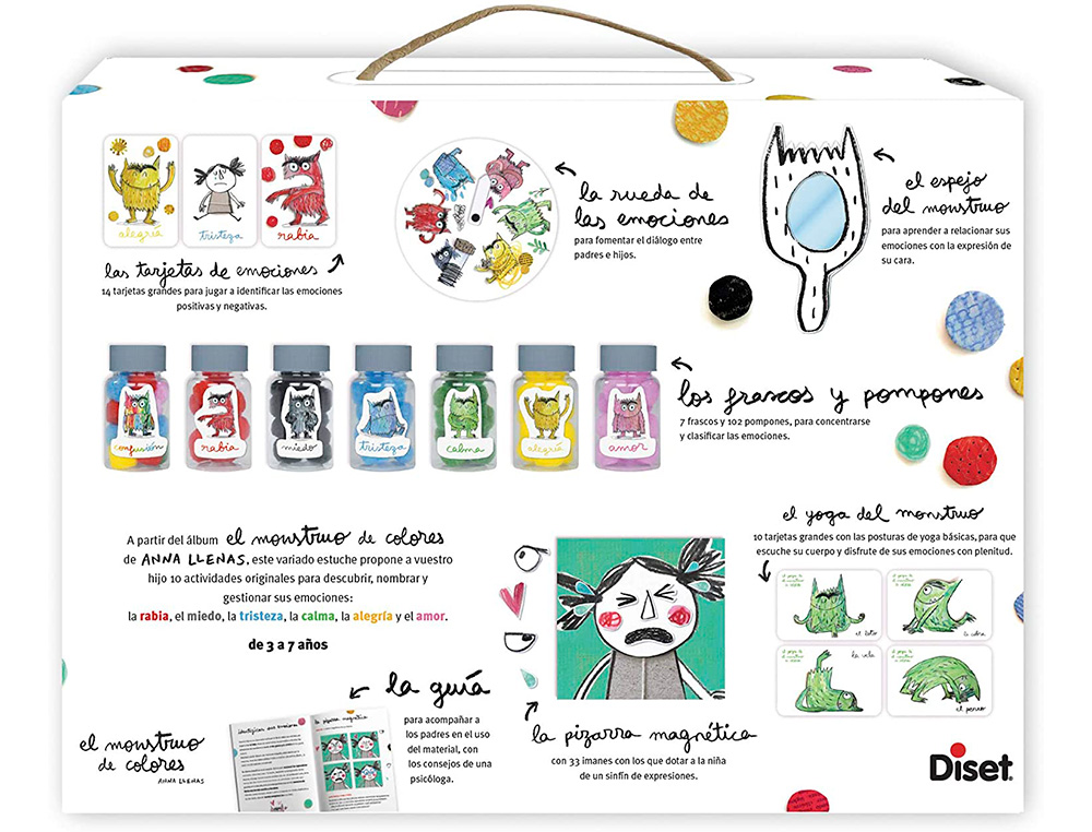 JOGO DISET DE MESA EU DESCUBRO AS EMOCOES