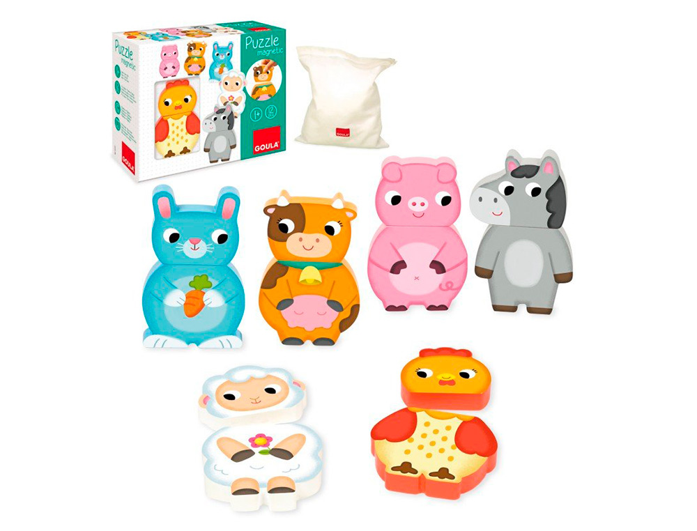 PUZZLE GOULA MAGNETICO QUINTA 12 PECAS