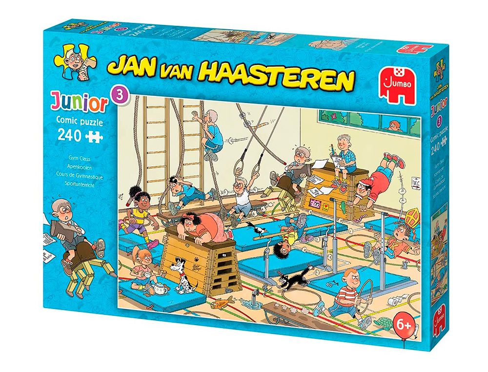 PUZZLE GOULA JUMBO JAN VAN HAASTEREN AULA DE GINASTICA 240 PECAS
