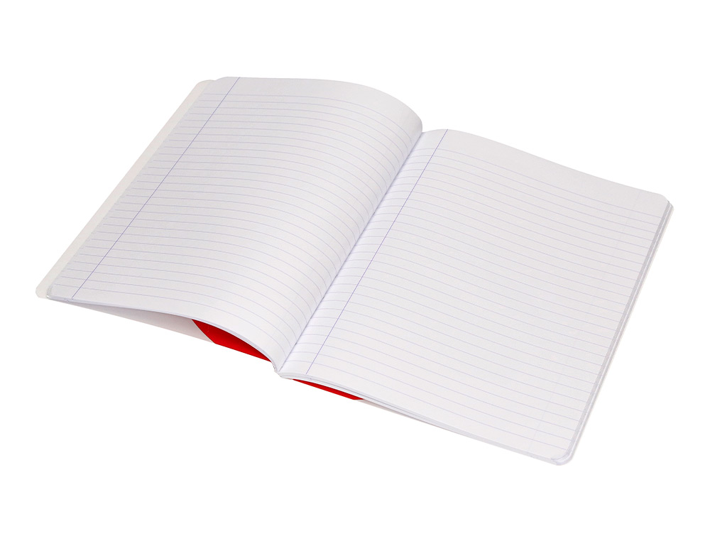 CADERNO COSIDO ANTARTIK A5+ PLUS 48 F 90 GR PAUTADO COM MARGEM 6 CORES SORTIDAS