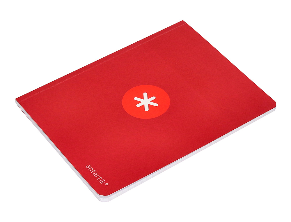 CADERNO COSIDO ANTARTIK A5+ PLUS 48 F 90 GR PAUTADO COM MARGEM 6 CORES SORTIDAS