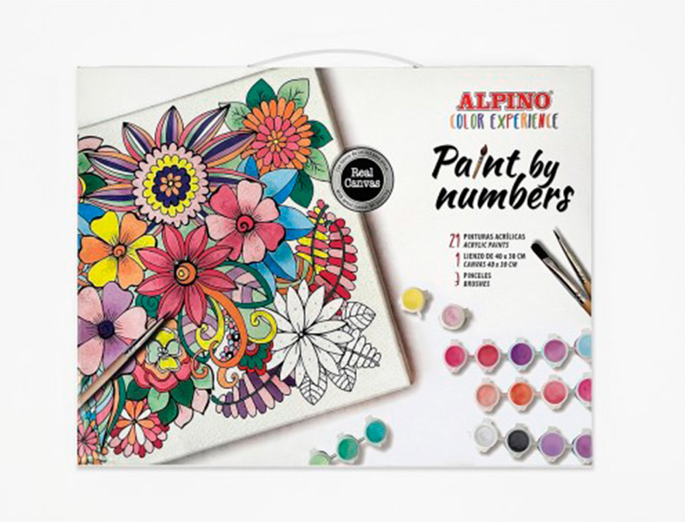CONJUNTO DE PINTURA ALPINO COLOR EXPERIENCE PINTA POR NUMEROS