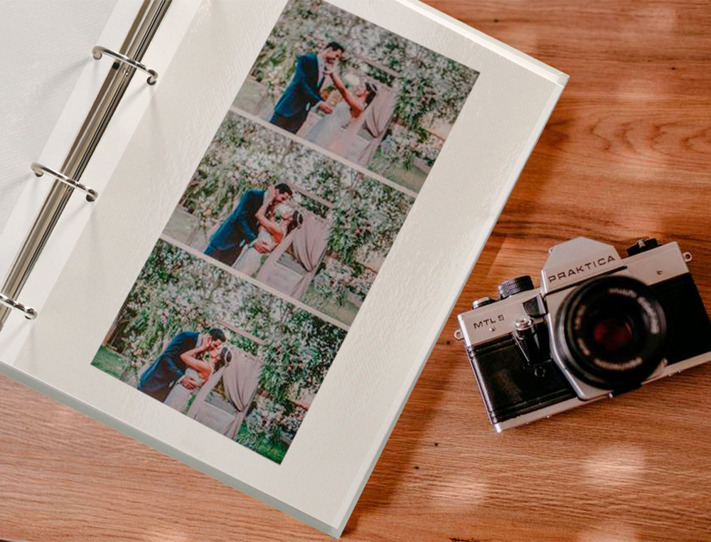ALBUM DE FOTOS LIDERPAPEL ANEIS COM 20 FOLHAS AUTOADESIVAS