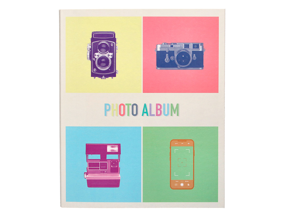 ALBUM DE FOTOS LIDERPAPEL ANEIS COM 20 FOLHAS AUTOADESIVAS