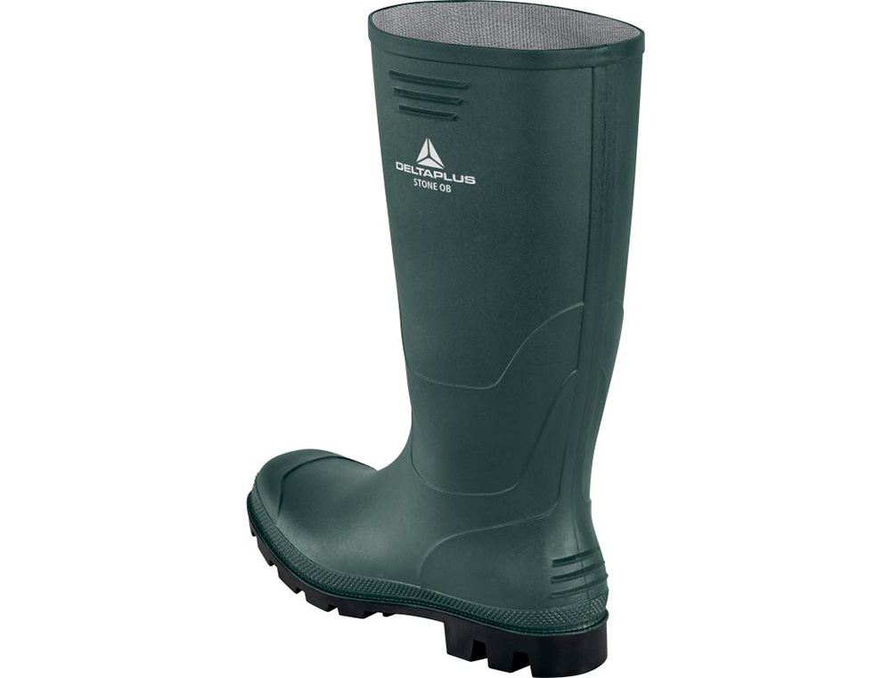BOTAS DELTAPLUS DE SEGURANCA STONE PVC VERDE SOLA DE PITOES TAMANHO 44