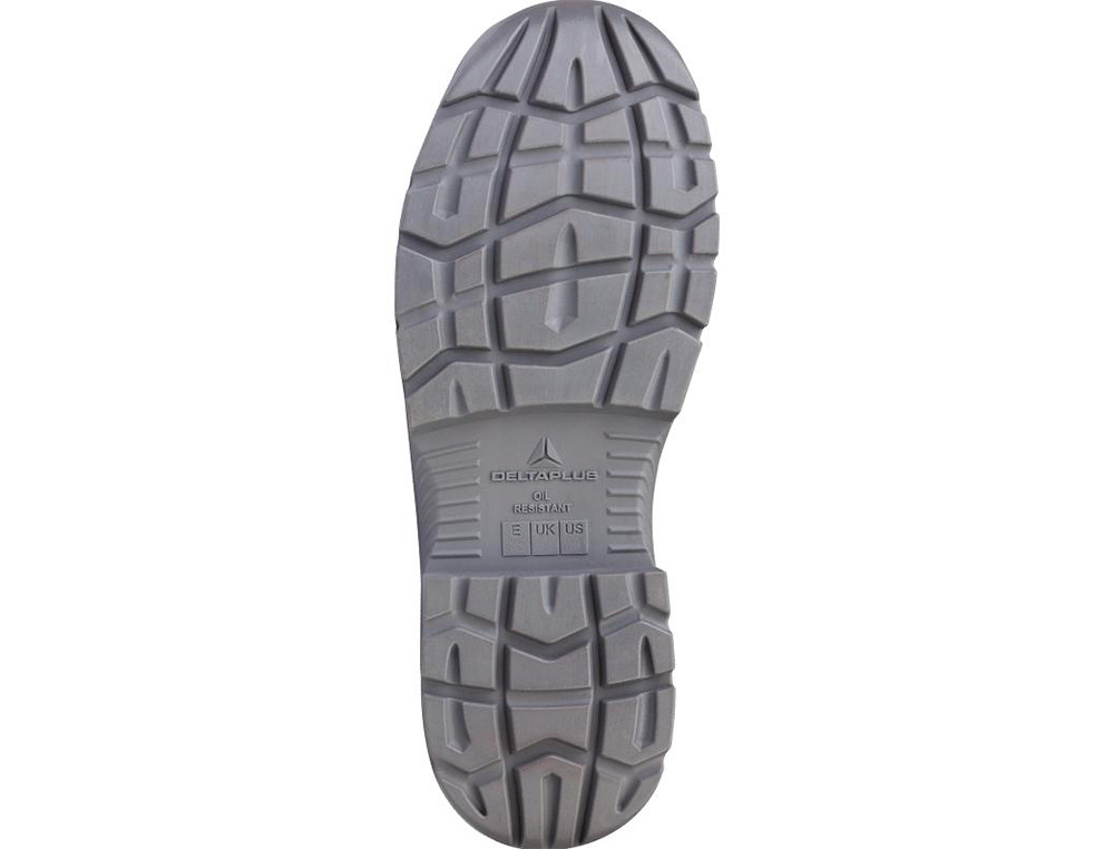 SAPATOS DE SEGURANCA DELTAPLUS EM COURO PIGMENTADO SOLA PU BI DENSIDADE COR PRETO TAMANHO 43