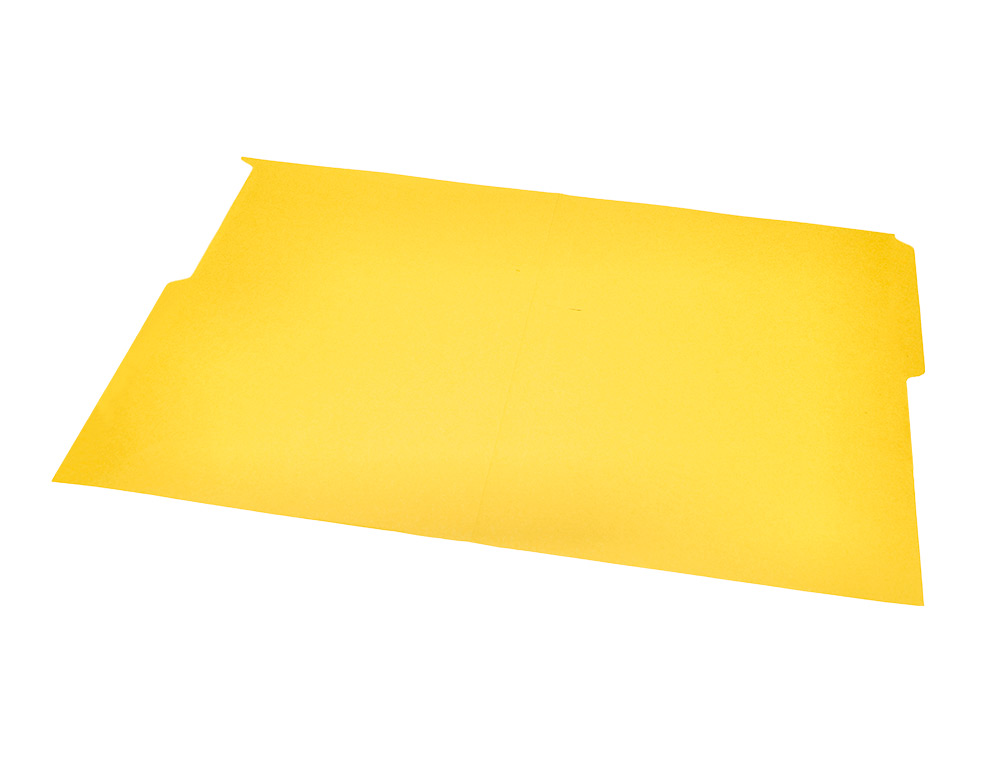CLASSIFICADOR CARTOLINA LIDERPAPEL FOLIO PESTANA INFERIOR 240G/M2 AMARELO