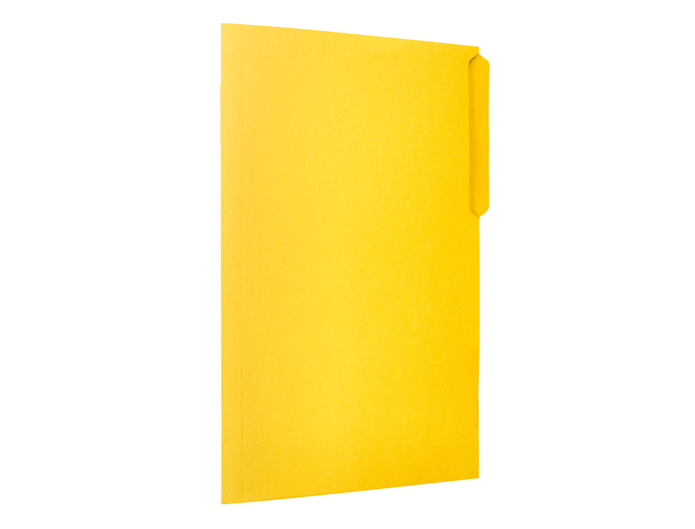 CLASSIFICADOR CARTOLINA LIDERPAPEL FOLIO PESTANA INFERIOR 240G/M2 AMARELO