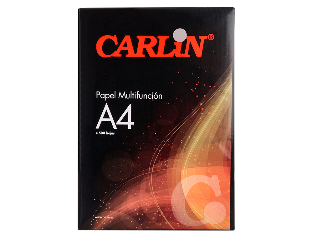 PAPEL FOTOCOPIA CARLIN DIN A4 75 GR EMBALAGEM DE 500 FOLHAS