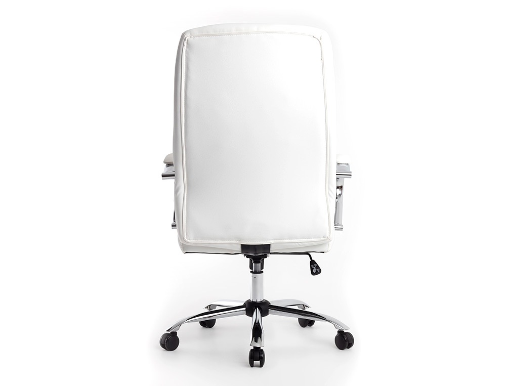 CADEIRA DE DIRECAO Q-CONNECT VERONA IMIT DE PELE BASE METAL ALT MAX 1210 MM LARG 650 MM PROF 730 MM RODAS PREMIUM COR BR