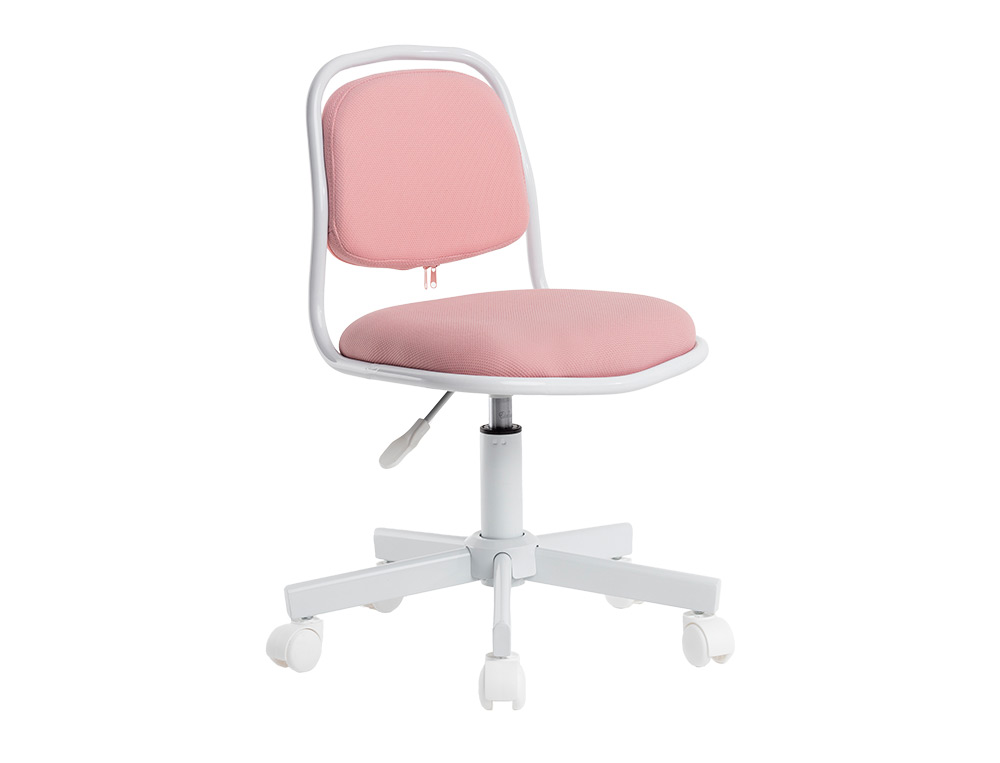 CADEIRA DE ESCRITORIO Q-CONNECT KIDS INFANTIL ALT MAX 795 MM LARG 390 MM PROF 350 MM COR ROSA