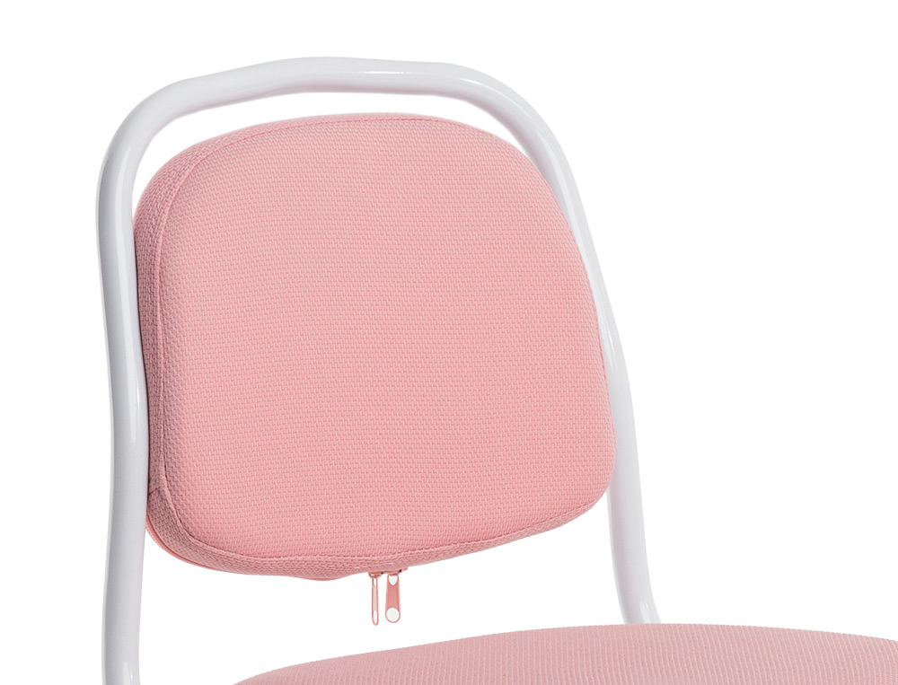 CADEIRA DE ESCRITORIO Q-CONNECT KIDS INFANTIL ALT MAX 795 MM LARG 390 MM PROF 350 MM COR ROSA