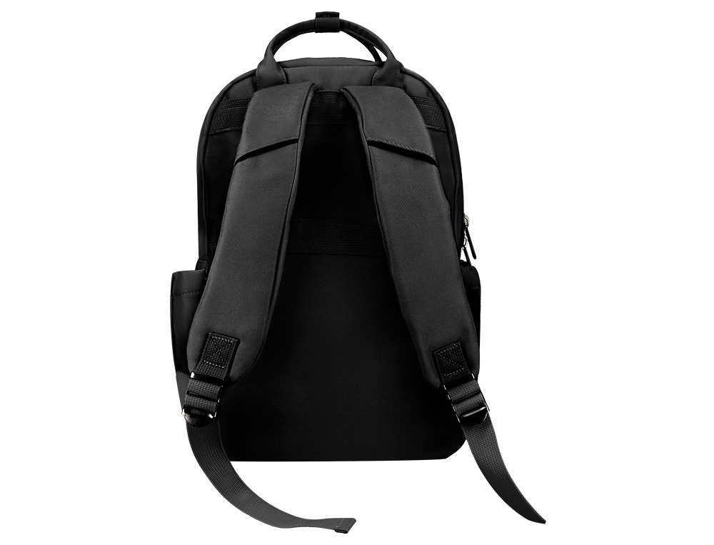 MOCHILA ANTARTIK DESIGN CASUAL COM ASA MULTIBOLSO COR PRETO 410X120X290 MM