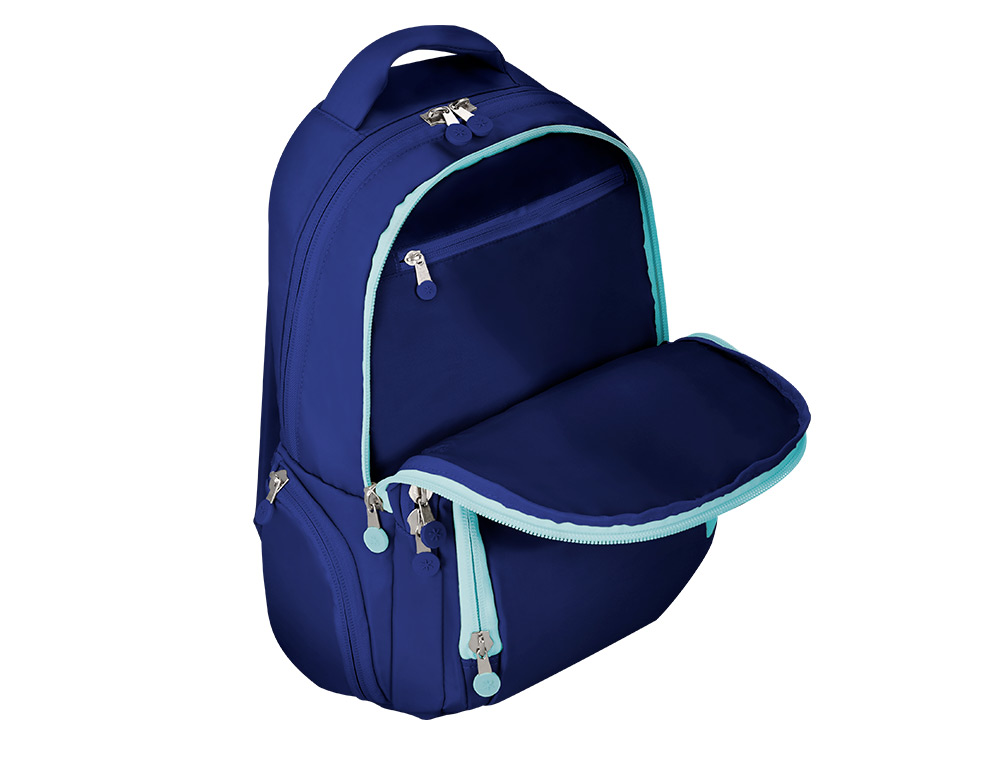 MOCHILA ANTARTIK MULTIBOLSO 19L COMPARTIMENTO PARA PORTATIL E TABLET COR AZUL 450X160X300 MM