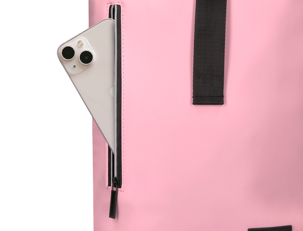 MOCHILA ANTARTIK WATERPROOF ENROLAVEL DESIGN CASUAL COR ROSA 480X130X280 MM