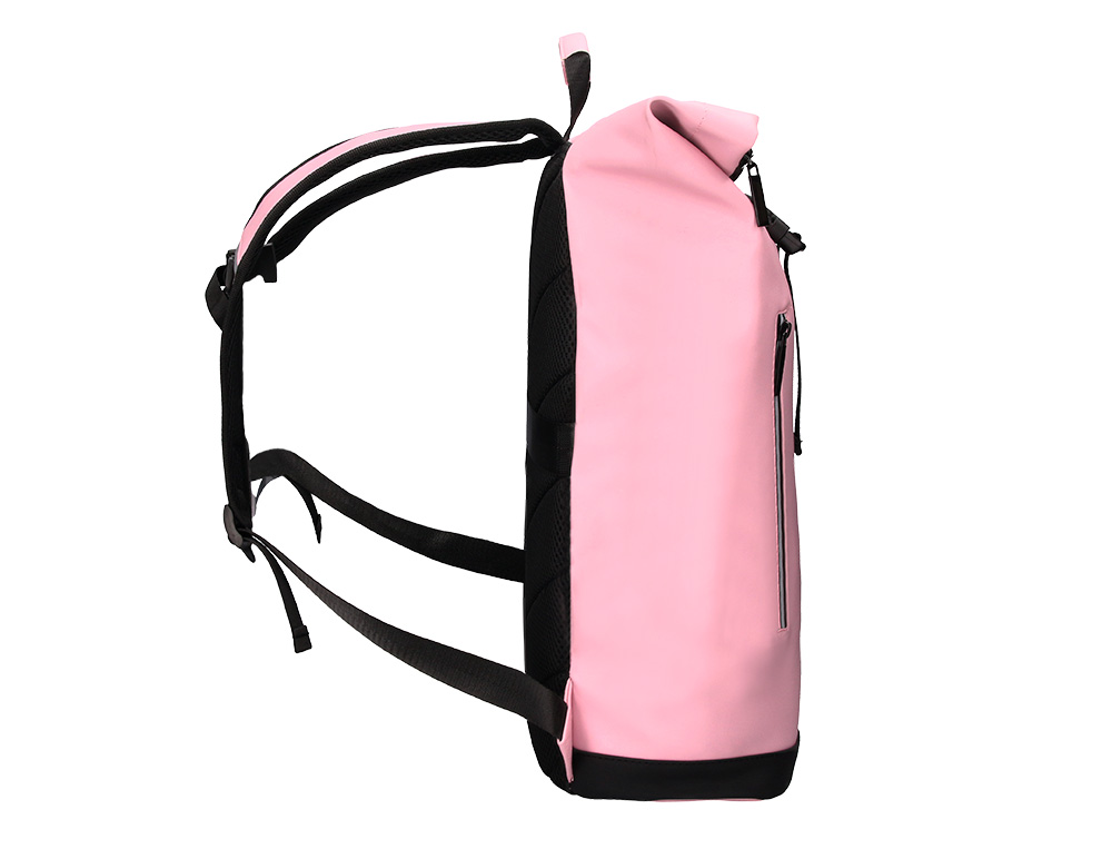 MOCHILA ANTARTIK WATERPROOF ENROLAVEL DESIGN CASUAL COR ROSA 480X130X280 MM