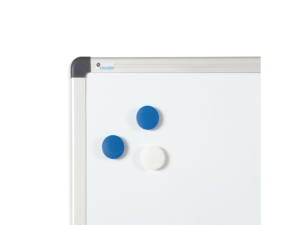 QUADRO BRANCO ROCADA LACADO MAGNETICO MOLDURA ALUMINIO COM CANTOS 100X200 CM