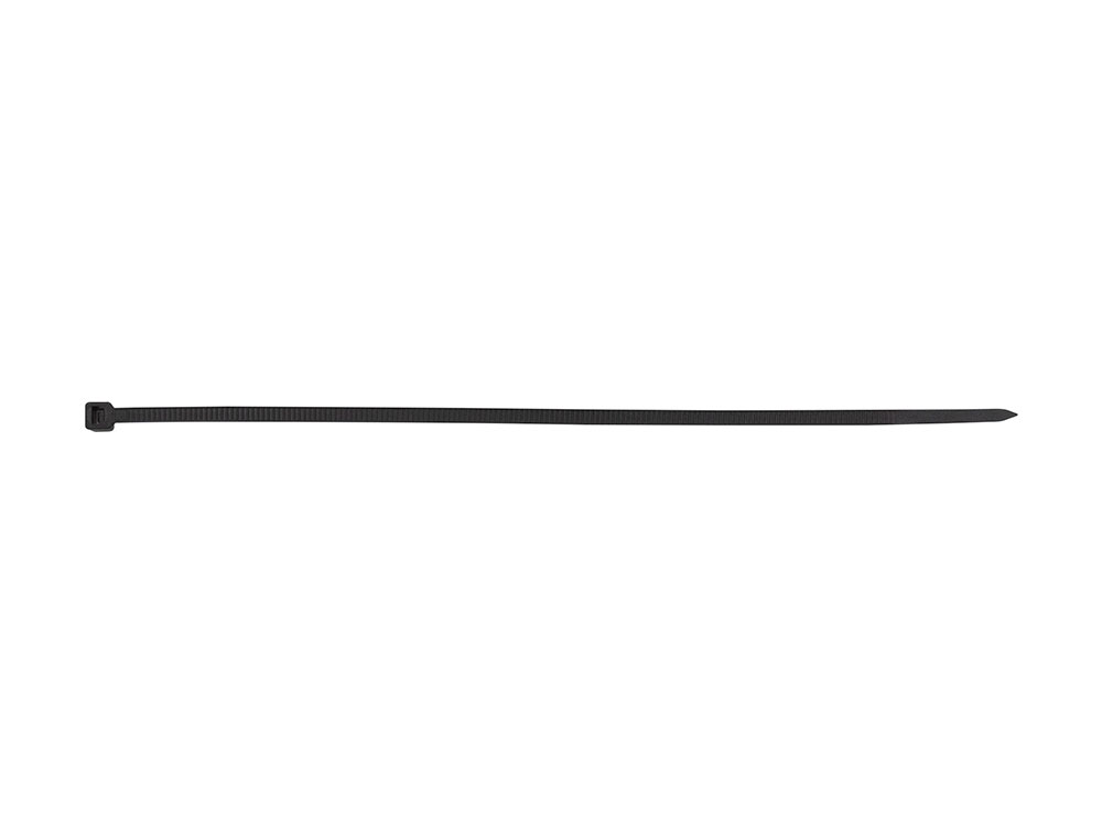 ABRACADEIRA Q-CONNECT COR PRETO 200X3,6 MM BOLSA DE 100 UNIDADES