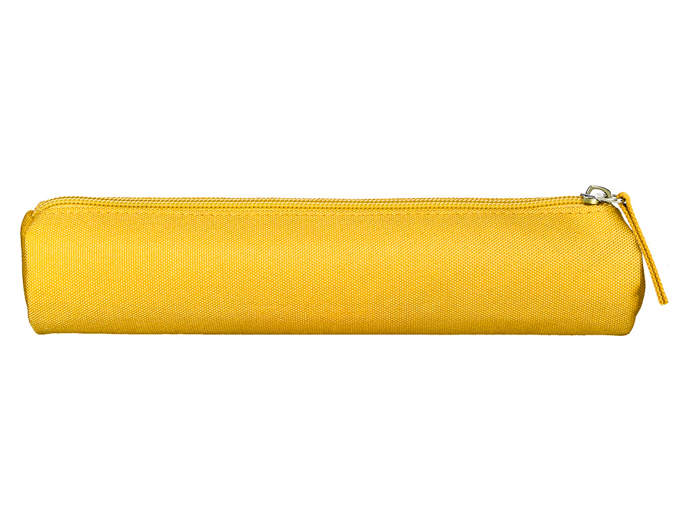 ESTOJO ESCOLAR LIDERPAPEL CILINDRICO ESTREITO 220X45 MM VERDE MILITAR