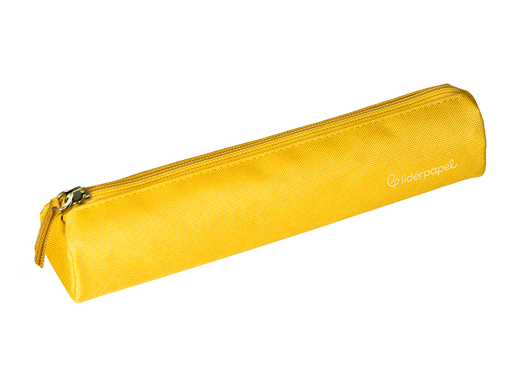 ESTOJO ESCOLAR LIDERPAPEL CILINDRICO ESTREITO 220X45 MM VERDE MILITAR