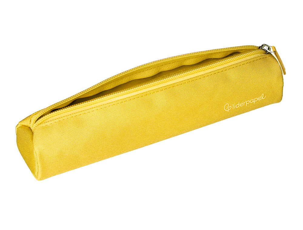 ESTOJO ESCOLAR LIDERPAPEL CILINDRICO ESTREITO 220X45 MM VERDE MILITAR